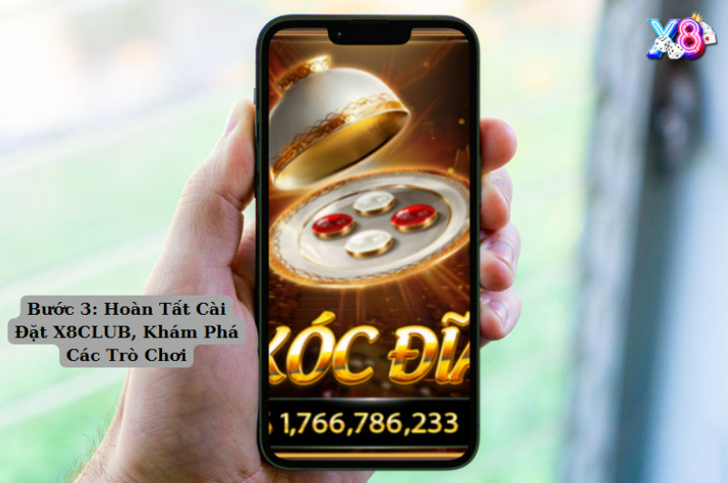 Tải X8 IOS về thiết bị 4 Bước 3: Hoàn Tất Cài Đặt Game Bài X8, Khám Phá Các Trò Chơi