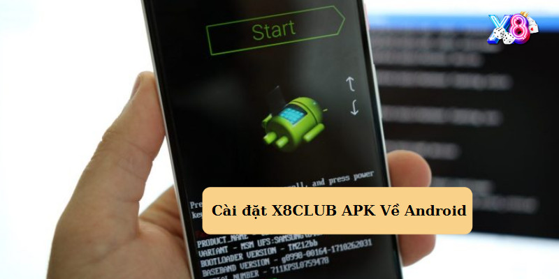 Cài đặt Game Bài X8 APK Về Android