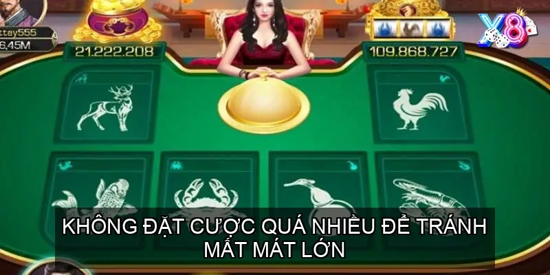 Không đặt cược quá nhiều để tránh mất mát lớn