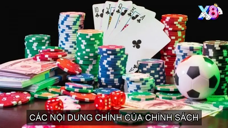 Các Chính sách miễn trừ trách nhiệm cổng game X8 Chi Tiết 3 Các nội dung chính của chính sách