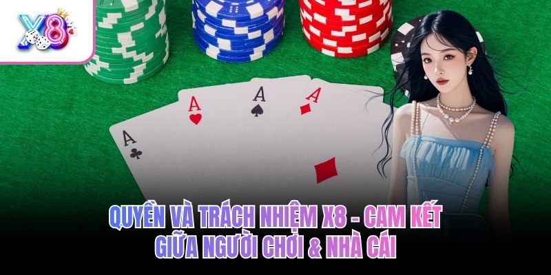 Quyền Và Trách Nhiệm X8 – Cam Kết Giữa Người Chơi & Nhà Cái
