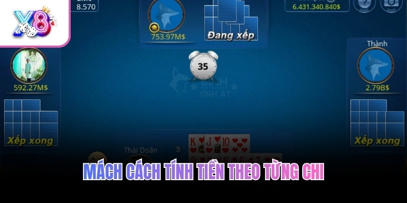 Mách cách tính tiền theo từng chi